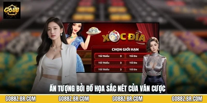 Ấn tượng bởi đồ họa sắc nét của ván cược
